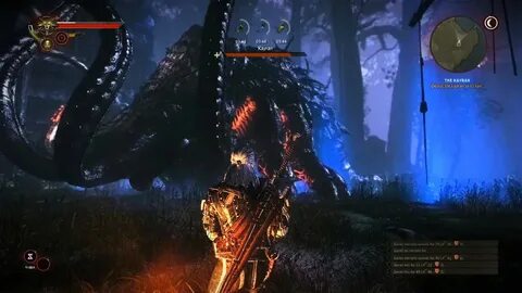 The Witcher 2: Kayran Boss Fight - PC Gameplay - YouTube