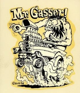 Mr. Gasser! Cool car drawings, Art cars, Ed roth art