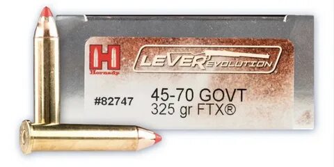 Gallery of hornady leverevolution 45 70 govt ammo 20 rounds 