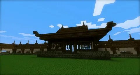 Japanese styled wall set Minecraft Map