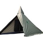 Large Hot Tent With Stove Jack For Family 5-6 Person Camping