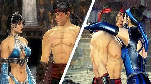 MK11 How Kitana & Liu Kang Got Together Vs MK9 How Kitana & 