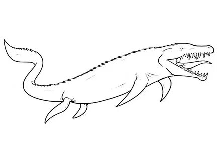 Mosasaurus Coloring Pages - Free Printable Coloring Pages fo
