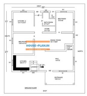 north east facing house plan with vastu Archives - house pla