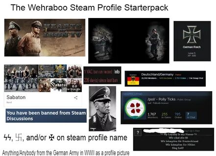 The Wehraboo Steam Profile Starter Pack Wehraboo Know Your M