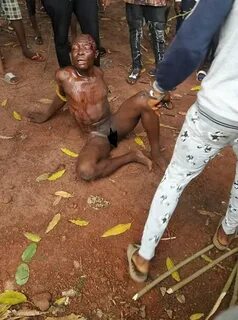 Photos: Man stripped, beaten and nearly killed for stealing 