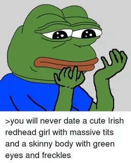 you Will Never Date a Cute Irish Redhead Girl With Massive T
