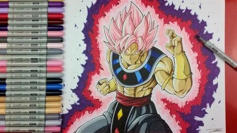 Drawing GOKU Black SSj ROSE - God of Destruction, TolgArt