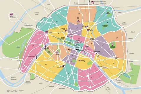Округа Парижа: где остановиться и что посмотреть