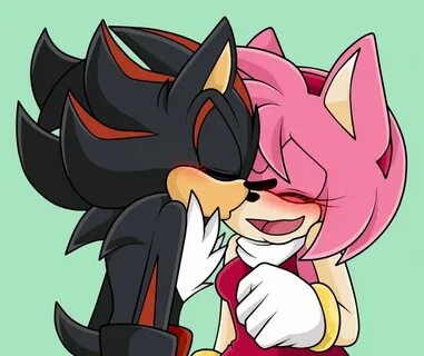 Kiss time Shadow and amy, Adventure time girls, Sonic fan ar