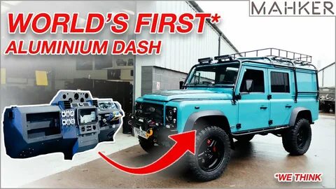 The World's First Aluminium Dash for a Land Rover Puma!* MAH