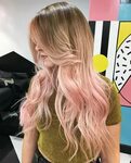 40 Ideas of Pink Highlights for Major Inspiration Pink blond