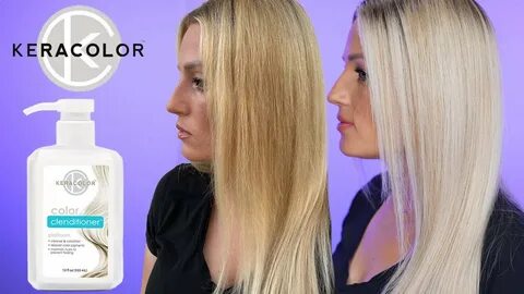 Keracolor Color + Clenditioner Platinum Review / Toning Hair