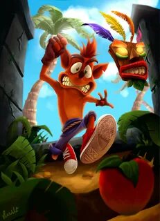 Crash Bandicoot Fan Art on Behance