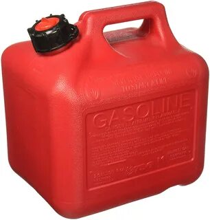 Gasoline Container Can 5 Gallon Gas Storage Red Auto Shutoff