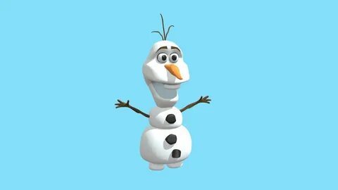 Olaf 3D model - 3D model by chiara_consoli (@chiara_consoli)