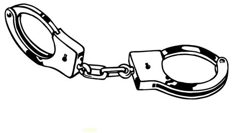 Handcuffs Clipart Outline and other clipart images on Clipar