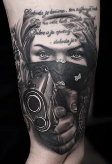 Tattoo uploaded by Ivan Korky Koribanič * Gangster bandana g