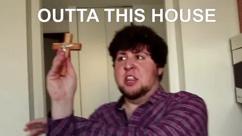 JonTron - Spirits Be Gone From This House GIF Gfycat
