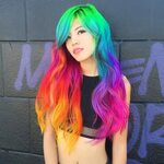 Rainbow hair - be like a rainbow! 28 reasons to live in colo
