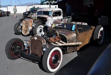 Ted's Rod Shop rat rod at the Grand National Roadster Show 2