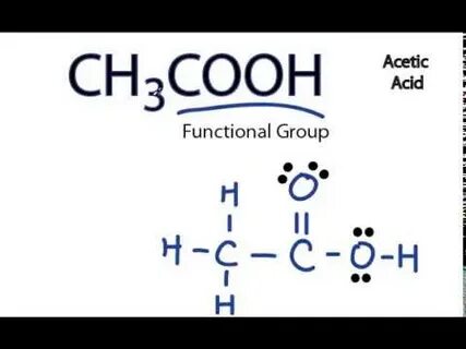 CH3COOH Lewis Structure (Acetic acid) - YouTube