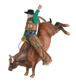 Breyer Collectibulls Rodeo Cowboy Playset Collectibles Horse