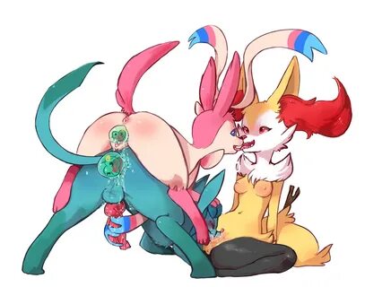 Rule34 - If it exists, there is porn of it / braixen, eeveelution, glaceon, solo