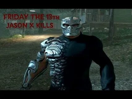 Friday the 13th the game - Jason X Kills with music - YouTub