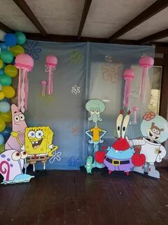 spongebob bob esponga Spongebob birthday party decorations, 
