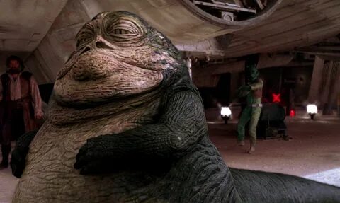 CGI Jabba fra Star Wars: A New Hope. Jabba the hut, Star war