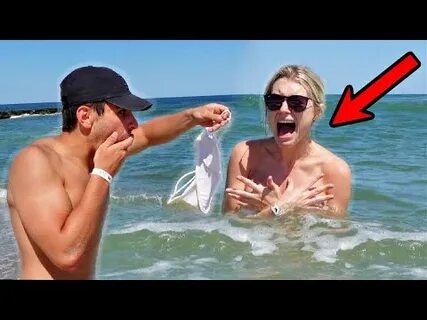 DISSOLVING BIKINI PRANK ON GIRLFRIEND! 😂 - YouTube