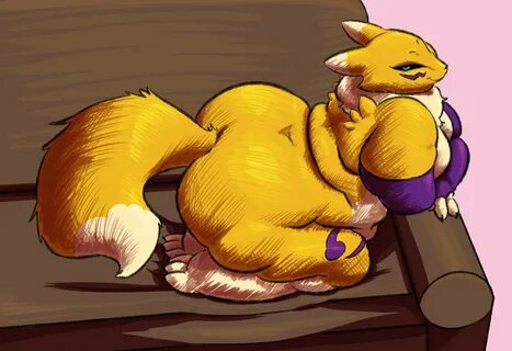 Rotund Renamon by CageOfMirrors -- Fur Affinity dot net