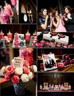 Chicago Weddings Grace Ormonde Wedding Style Pink bridal sho