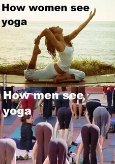 How we see yoga - 9GAG