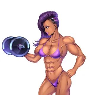 Sombra workout by Superstrongbabes on DeviantArt