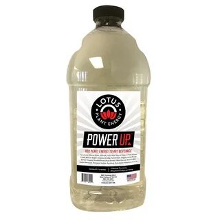 Lotus Power UP Energy Concentrate 1/2 Gallon Plant-Based Ene