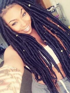Pin by Portraits By Tracylynne on Brown Skin Faux locs style