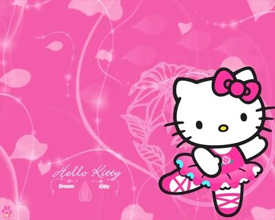 Скачать обои "Hello Kitty" на телефон в высоком качестве, ве