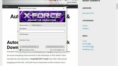 Download Keygen X Force Autocad 2016
