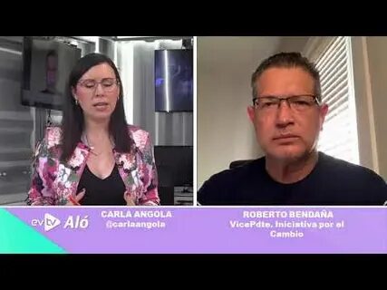Primera parte EVTV Carla Angola con R. Bendana sobre Nicarag