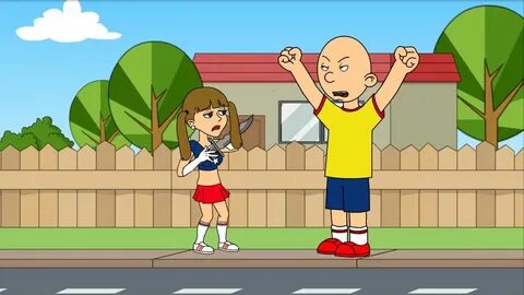 Stephanie tries to kill Caillou and Gets Grounded. - YouTube