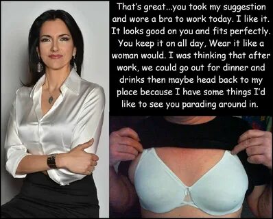 Sissy bra captions - 🧡 Kyra Sissy Musings and TG Captions: Show your Bra -...