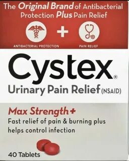 Купить Cystex Urinary Pain Relief Tablet Tablets Strength 4 