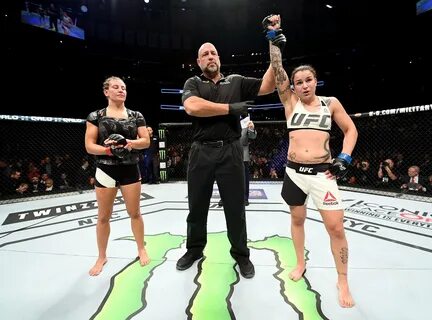 UFC fighters Raquel Pennington, Tecia Torres, Angela Magana 