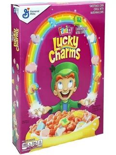 Готовый завтрак Lucky Charms Fruity / Лаки Шармс Фрутти с ма