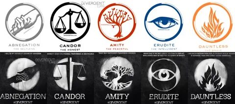 Factions divergent 💙. uploaded by Manon on We Heart It