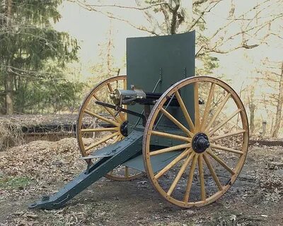 Sold Price: U.S. Army Colt Model 1897 .30 Caliber Gatling Gu