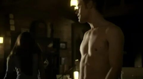 Paul Wesley on The Vampire Diaries s2e12 - Shirtless Men at 