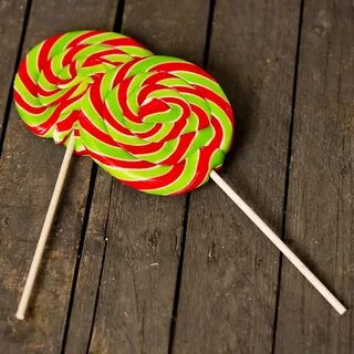 Giant Swirly Christmas Lollipops By Sophia Victoria Joy noto